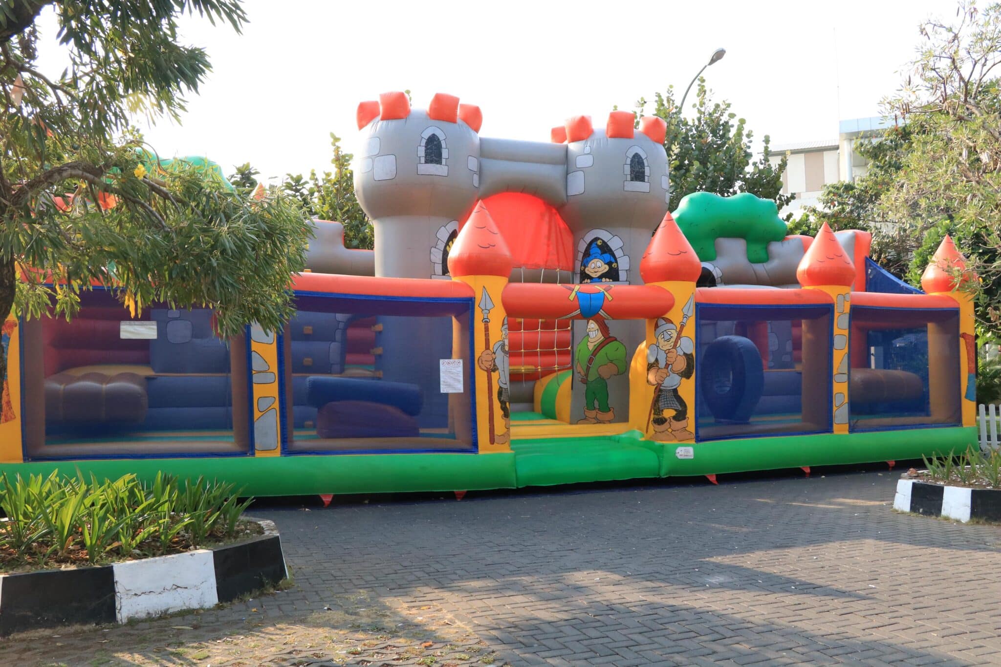 Big Castle 1 Cinderella design inflatable for sale