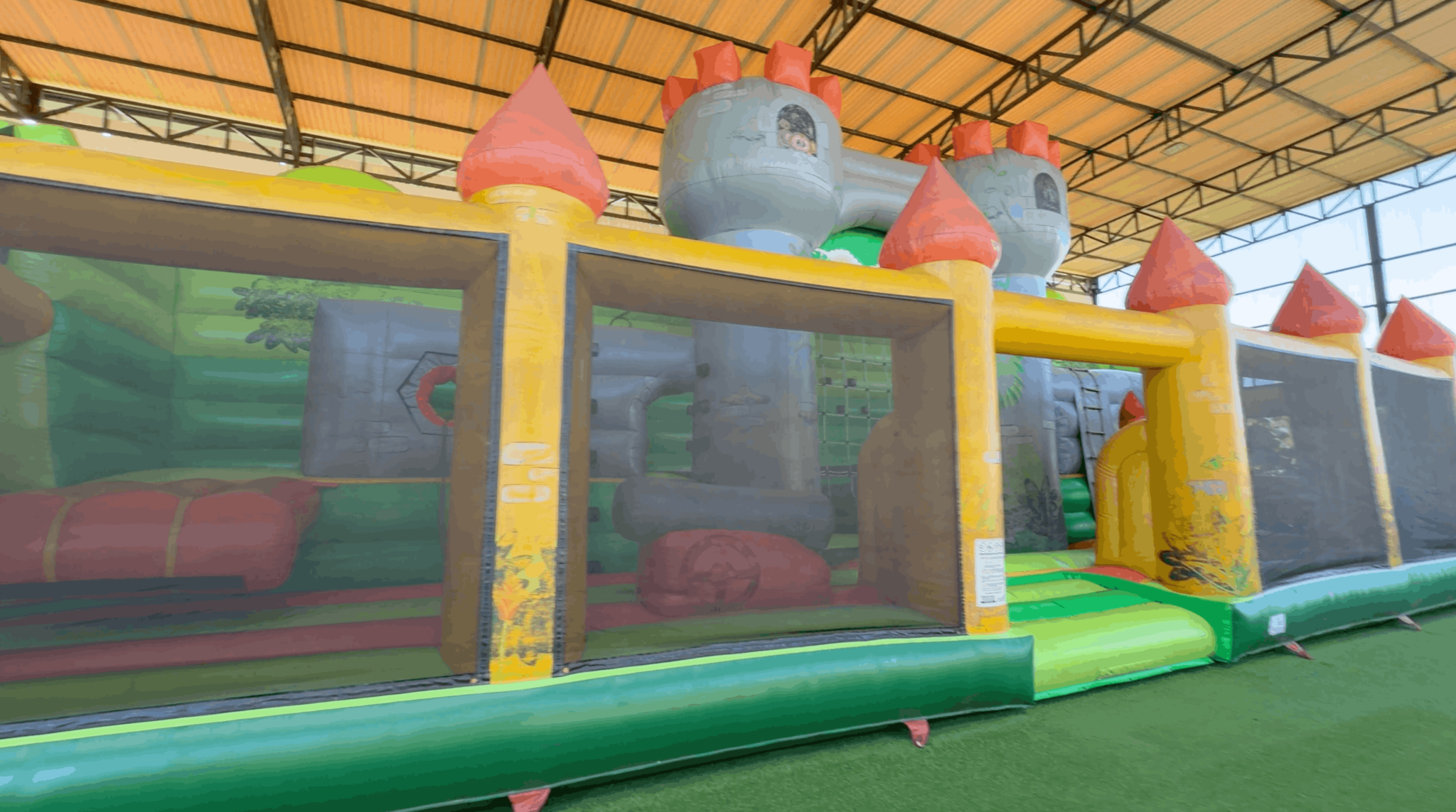 Big Castle 2 Mookiland Colors design inflatable for sale